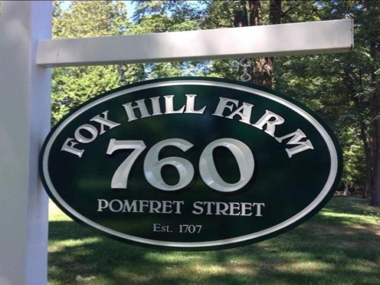Inn At Fox Hill Farm Pomfret Buitenkant foto
